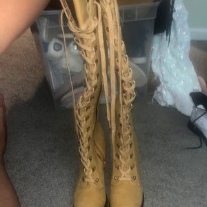 Knee high boot